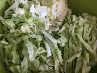 粉丝洋白菜的做法步骤：2