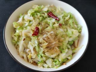 粉丝洋白菜的做法步骤：9