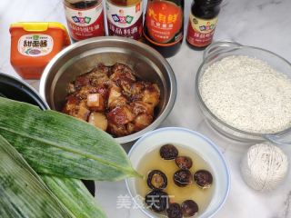 端午节必备之香菇肉粽的做法步骤：6