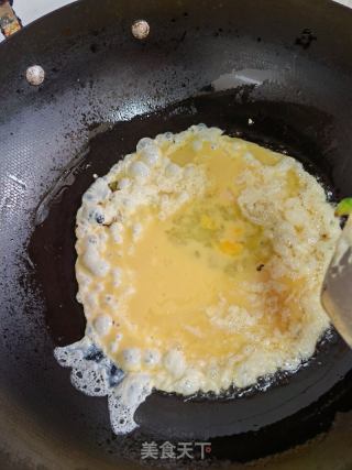 青椒丝炒鸡蛋的做法步骤：5