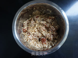 迷你大米酱肉粽的做法步骤：8