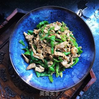 青椒炒里脊肉的做法