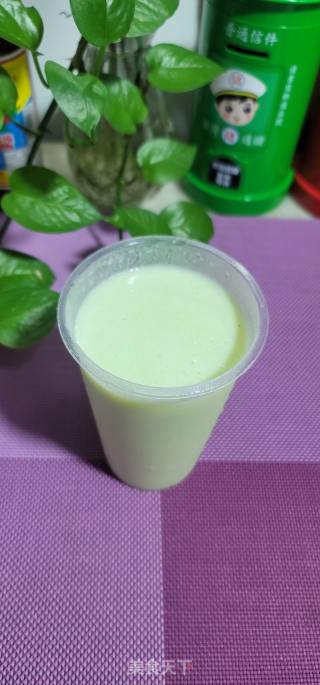 青瓜香蕉奶昔的做法步骤：6