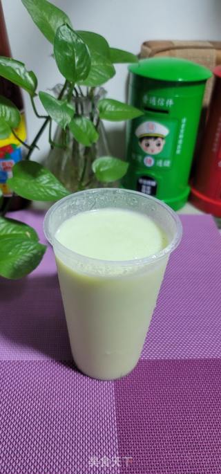 青瓜香蕉奶昔的做法步骤：7