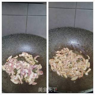 青红椒炒肉丝的做法步骤：5