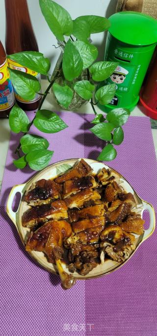 冰花梅酱焖鸭的做法步骤：17