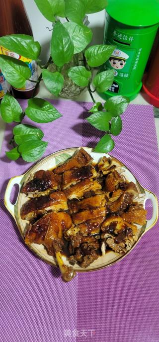 冰花梅酱焖鸭的做法步骤：18