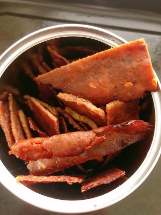 自制猪肉脯的做法步骤：9