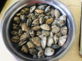 柠檬花蛤的做法步骤：2