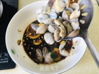 柠檬花蛤的做法步骤：8