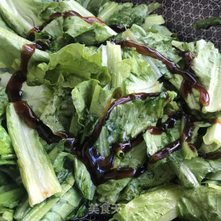 蒜蓉炒莴笋尖的做法步骤：7
