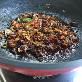 麻婆绿豆豆腐的做法步骤：5
