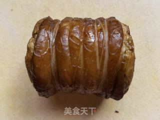 五花肉卷蘸十香菜蒜汁的做法步骤：1
