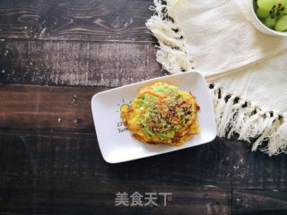 蔬菜鸡蛋饼的做法