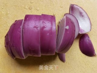 青红椒洋葱炒肉片的做法步骤：3