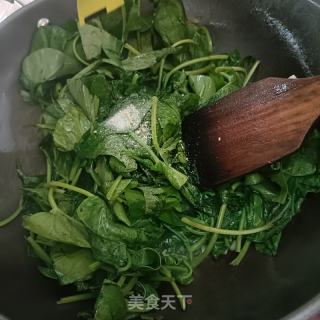 空心菜叶的做法步骤：5
