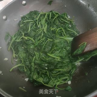 空心菜叶的做法步骤：7