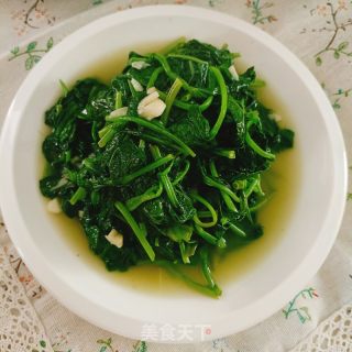 空心菜叶的做法步骤：8