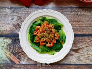 小龙虾仁拌小白菜的做法步骤：8
