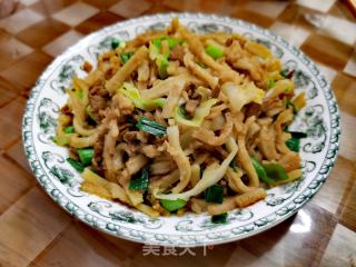 炒饼丝的做法