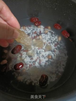 黑米八宝粥的做法步骤：3