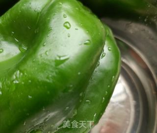 菜椒口蘑拌甜虾的做法步骤：6