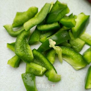 菜椒口蘑拌甜虾的做法步骤：7