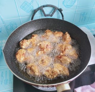炸鸡块炖豆角的做法步骤：4