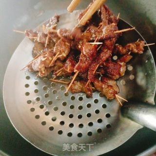 五香牙签牛肉的做法步骤：9