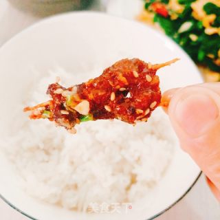五香牙签牛肉的做法步骤：16