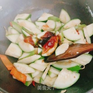 素炒胡瓜的做法步骤：6