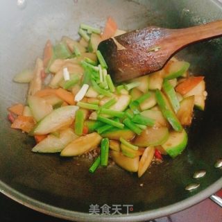 素炒胡瓜的做法步骤：9