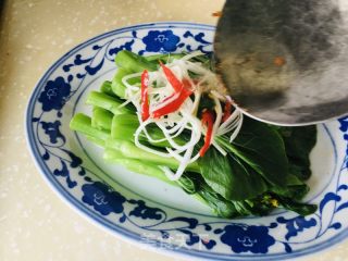 白灼菜心的做法步骤：5