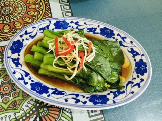 白灼菜心的做法步骤：8