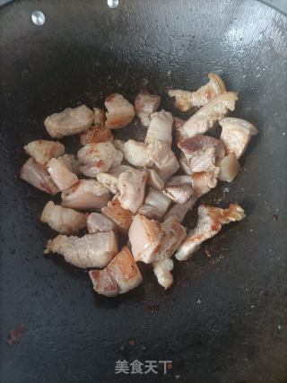 豆角五花肉焖面的做法步骤：5