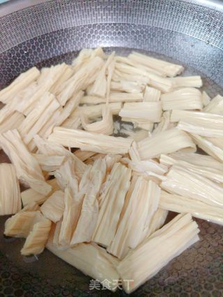 凉拌腐竹的做法步骤：3