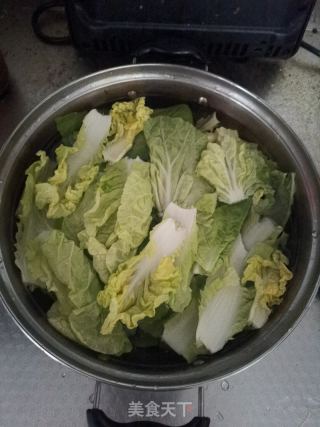 蒜香快菜的做法步骤：2