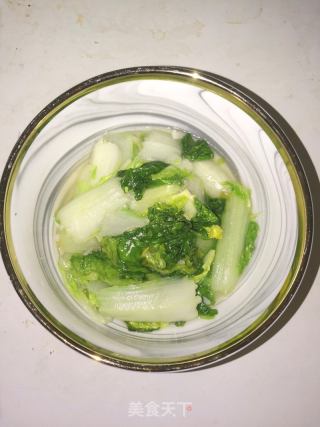 蒜香快菜的做法步骤：6