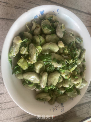 蚕豆这样做太好吃了！的做法步骤：6