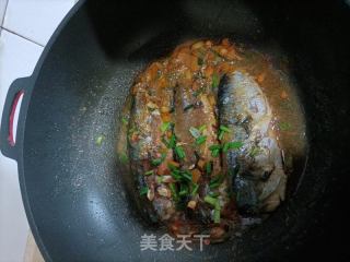 香煎青花鱼的做法步骤：6