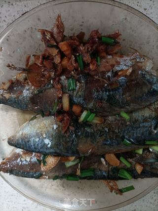 香煎青花鱼的做法步骤：7