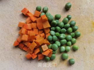 胡萝卜豌豆燕麦粥的做法步骤：2