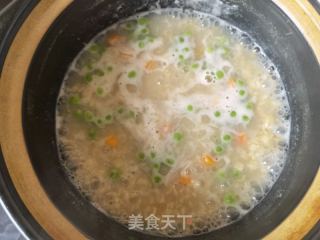 胡萝卜豌豆燕麦粥的做法步骤：7