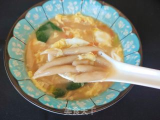 番茄莜面鱼鱼汤的做法步骤：11