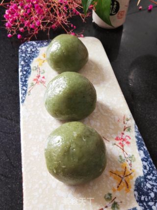 艾草青团的做法步骤：14