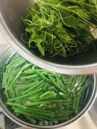 麻辣龙须菜的做法步骤：5