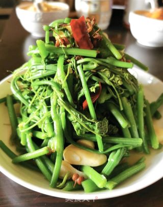 麻辣龙须菜的做法步骤：11