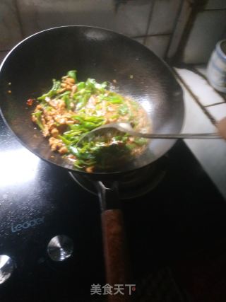 青椒肉丝的做法步骤：10