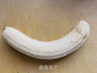 桂花蒸香蕉的做法步骤：2