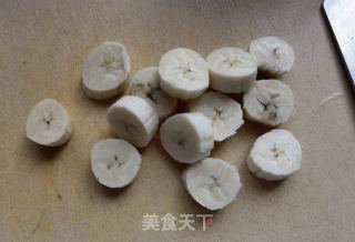 桂花蒸香蕉的做法步骤：3